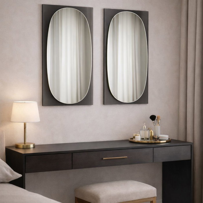 Hanah Home Espejo Transparenza 39 x 72 - Fume
